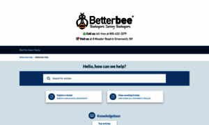 Support.betterbee.com thumbnail