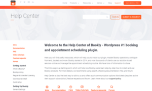 Support.booking-wp-plugin.com thumbnail
