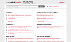 Support.box-officetickets.com thumbnail