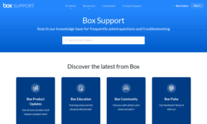 Support.box.com thumbnail