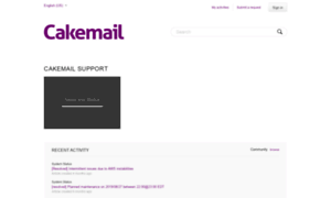 Support.cakemail.com thumbnail