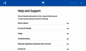 Support.capture-app.com thumbnail