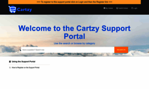 Support.cartzy.com thumbnail