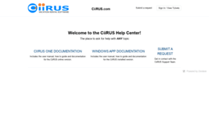 Support.ciirus.com thumbnail