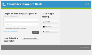 Support.clearclicksoftware.com thumbnail
