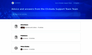 Support.clickadu.com thumbnail