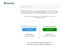 Support.clickpay.com thumbnail