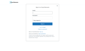 Support.cloud-elements.com thumbnail