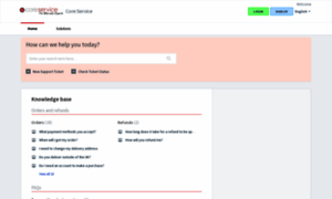 Support.coreservice.co.uk thumbnail