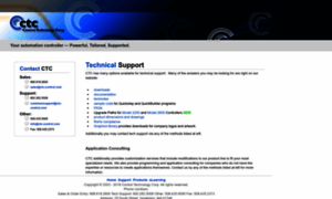 Support.ctc-control.com thumbnail
