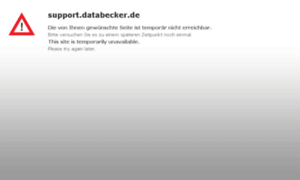 Support.databecker.de thumbnail