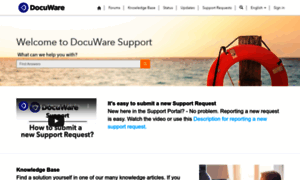 Support.docuware.com thumbnail