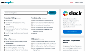 Support.dropfunnels.com thumbnail