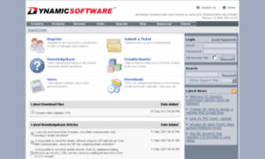 Support.dynamicsoftware.com thumbnail