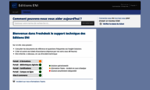 Support.editions-eni.com thumbnail
