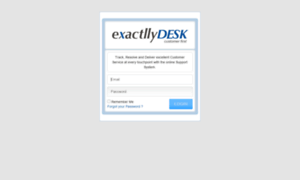 Support.exactllydesk.com thumbnail