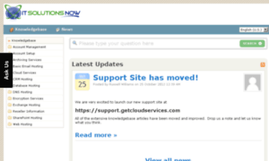 Support.exchangemailhosting.com thumbnail