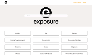 Support.exposureevents.com thumbnail