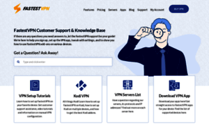 Support.fastestvpn.com thumbnail