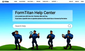 Support.formtitan.com thumbnail