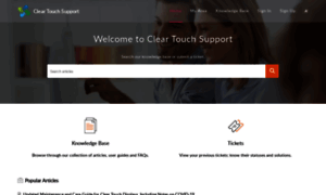 Support.getcleartouch.com thumbnail