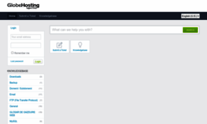 Support.globehosting.com thumbnail