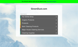 Support.greendust.com thumbnail