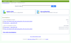 Support.hostingonplanet.in thumbnail
