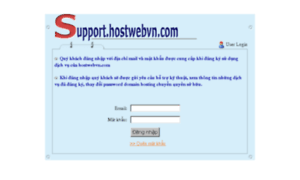 Support.hostwebvn.com thumbnail