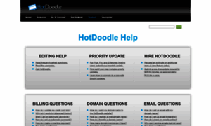 Support.hotdoodle.com thumbnail