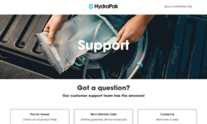 Support.hydrapak.com thumbnail