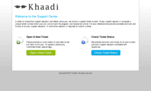 Support.khaadionline.com thumbnail