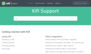 Support.kifi.com thumbnail