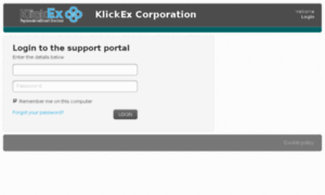 Support.klickex.com thumbnail