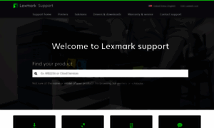 Support.lexmark.com thumbnail
