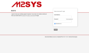 Support.m2sys.com thumbnail