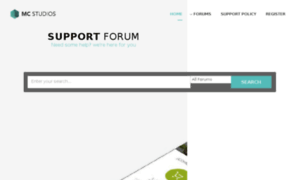 Support.mcstudiosmx.com thumbnail