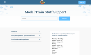 Support.modeltrainstuff.com thumbnail