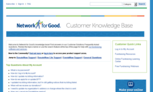 Support.networkforgood.org thumbnail