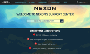 Support.nexon.net thumbnail