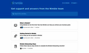 Support.nimble.com thumbnail