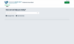 Support.patientsknowbest.com thumbnail