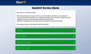 Support.quiz24.fr thumbnail