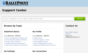Support.rallypoint.com thumbnail