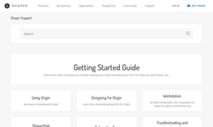 Support.shapertools.com thumbnail