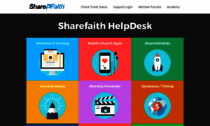 Support.sharefaith.com thumbnail