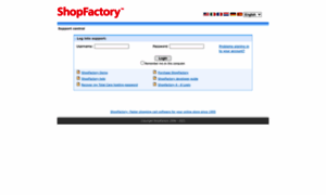 Support.shopfactory.com thumbnail