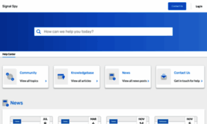 Support.signalspy.com thumbnail