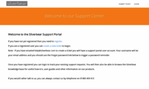 Support.silverbear.com thumbnail