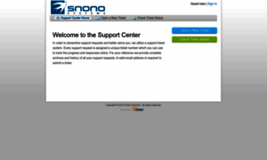 Support.snono-systems.com thumbnail